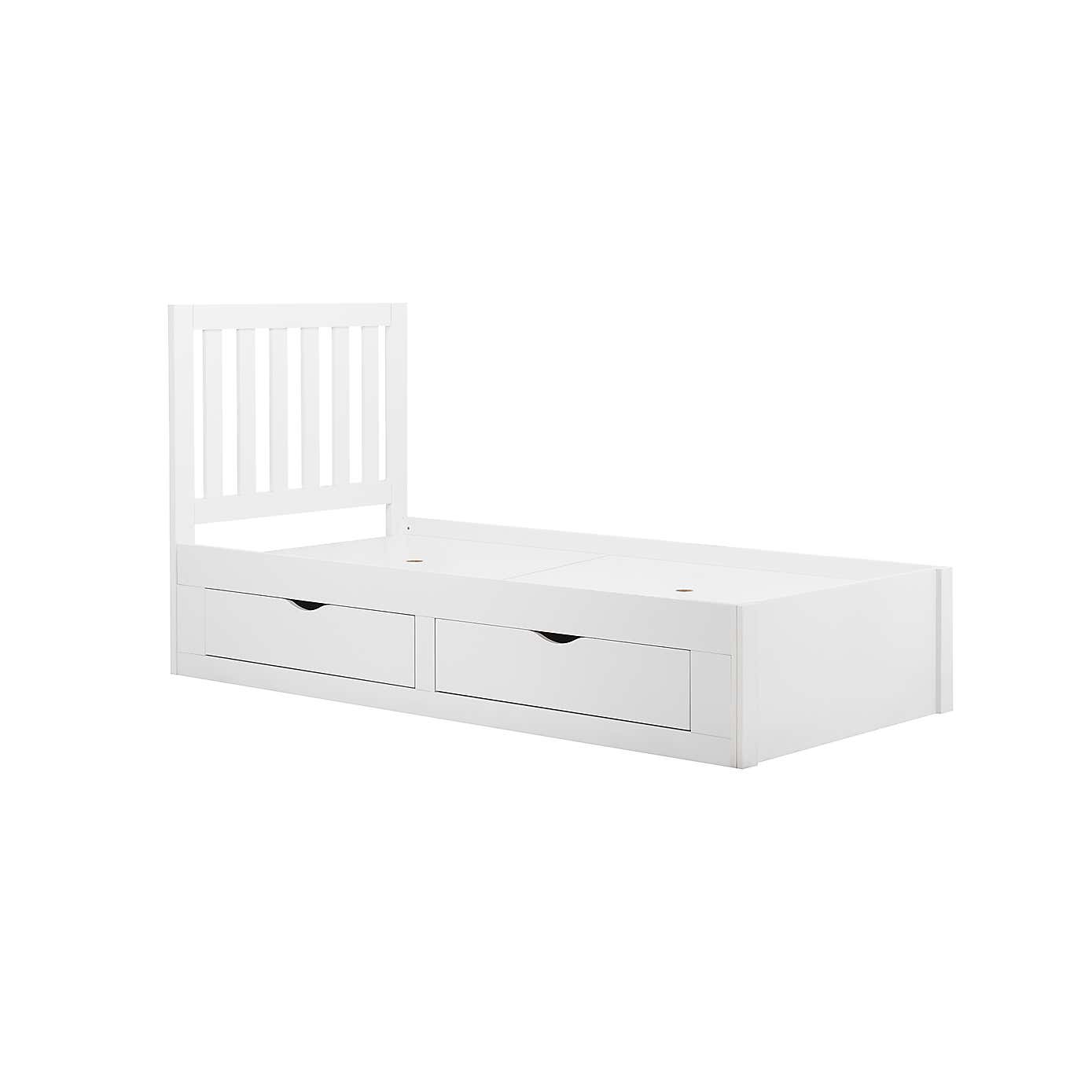Appleby Single Bed, White
