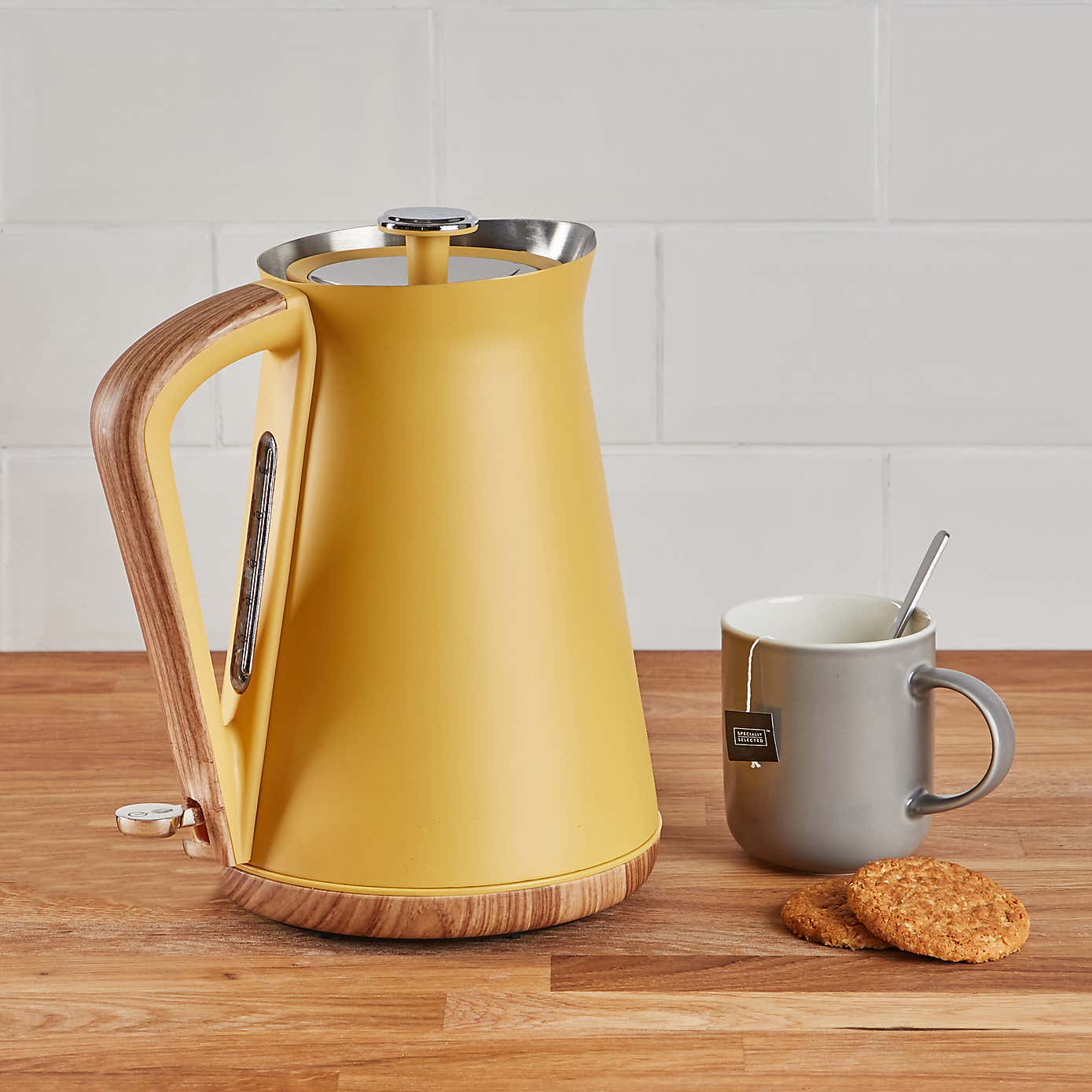 Contemporary 1.7L 3kW Ochre Jug Kettle