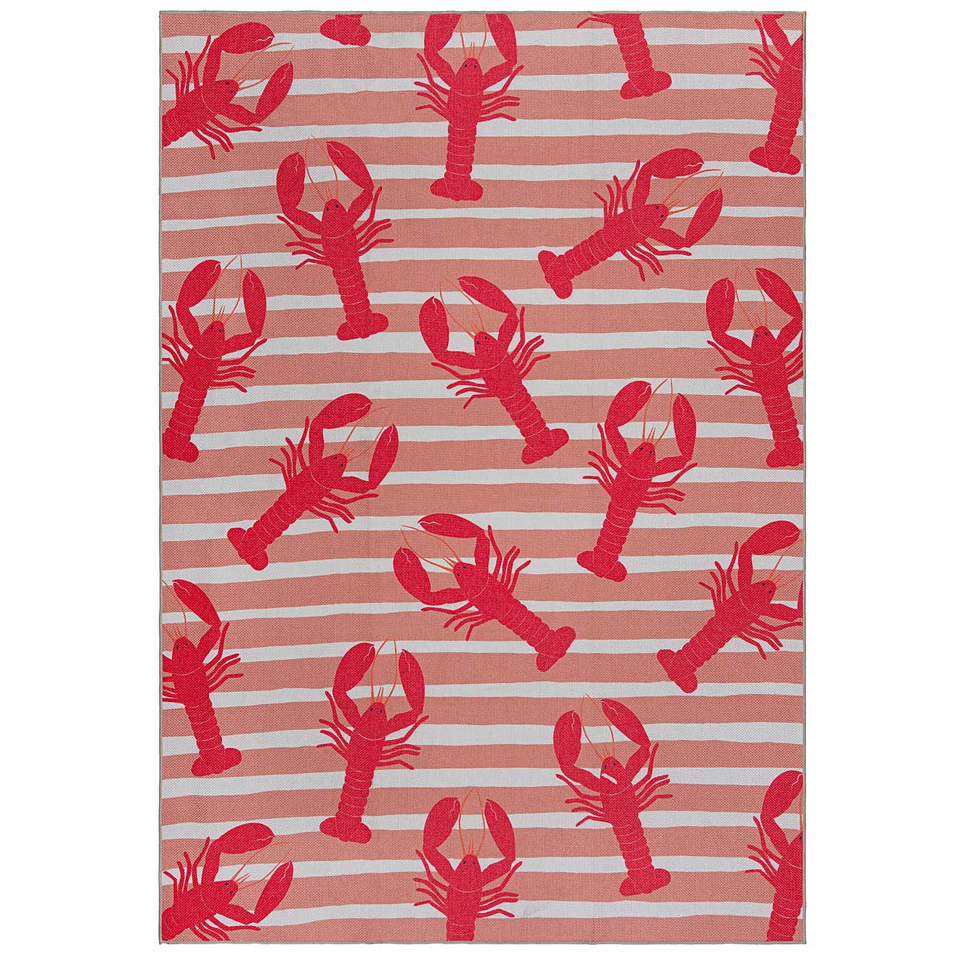 Riveria Lobster Recycled Indoor Outdoor Rug
