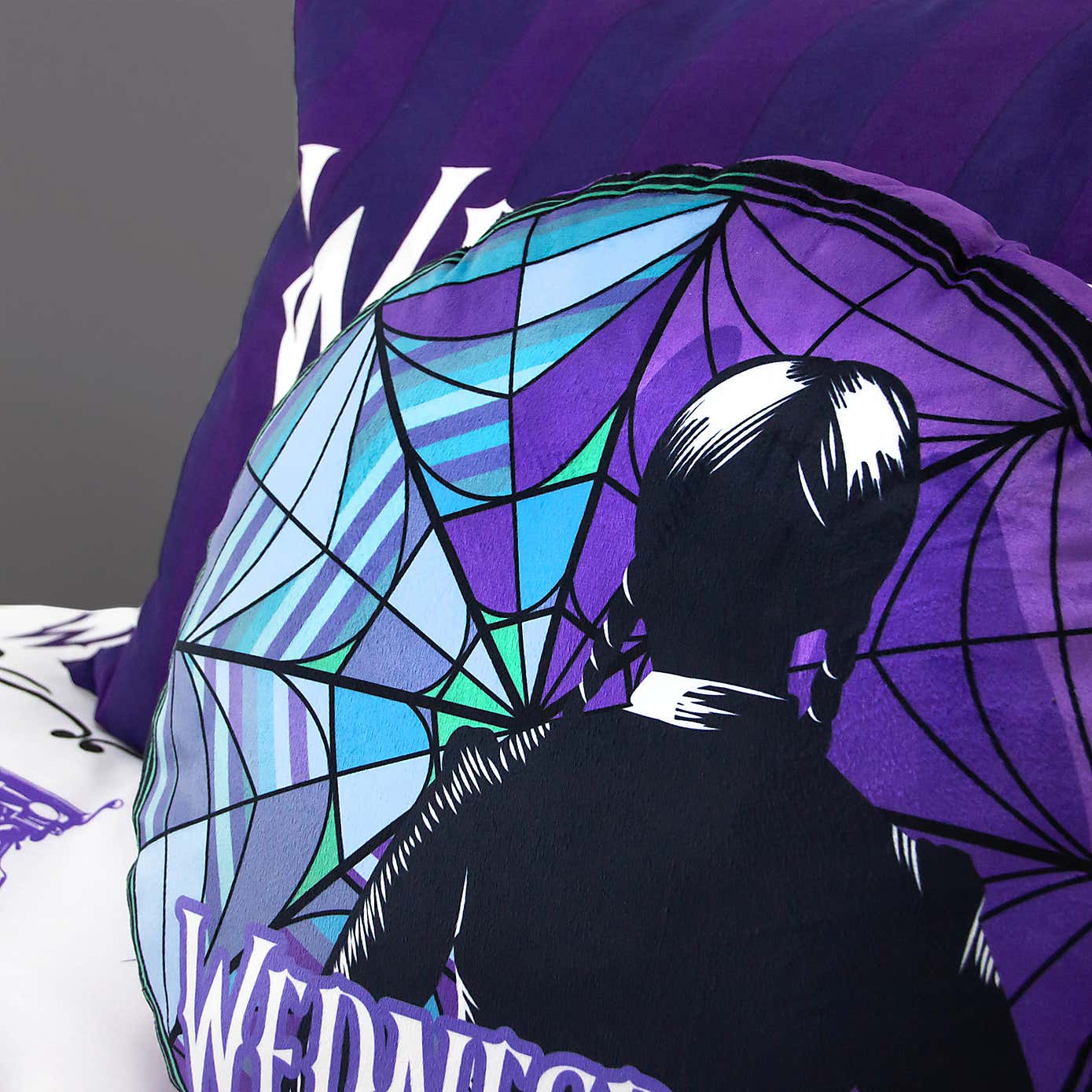 Wednesday Addams Round Cushion