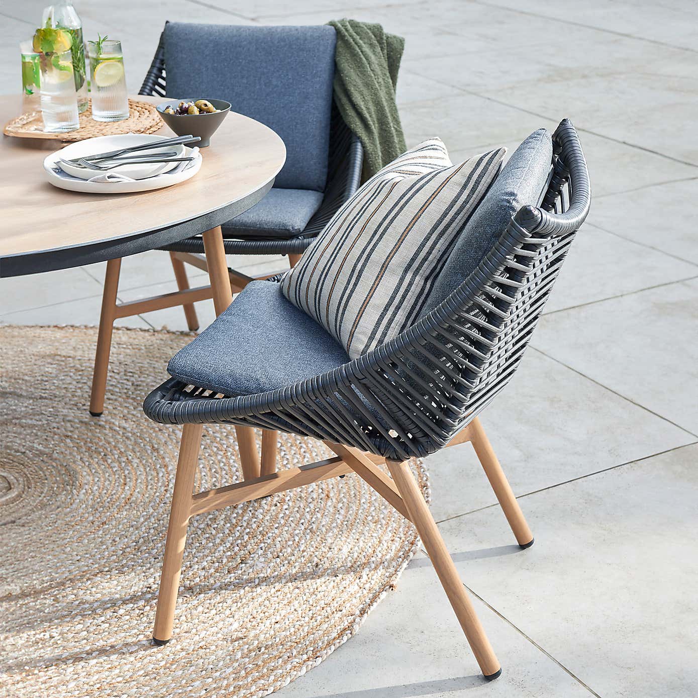 Keswick 4 Seater Outdoor Dining Set