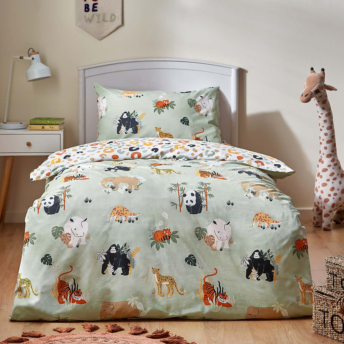 Wildlife Duvet Cover & Pillowcase Set
