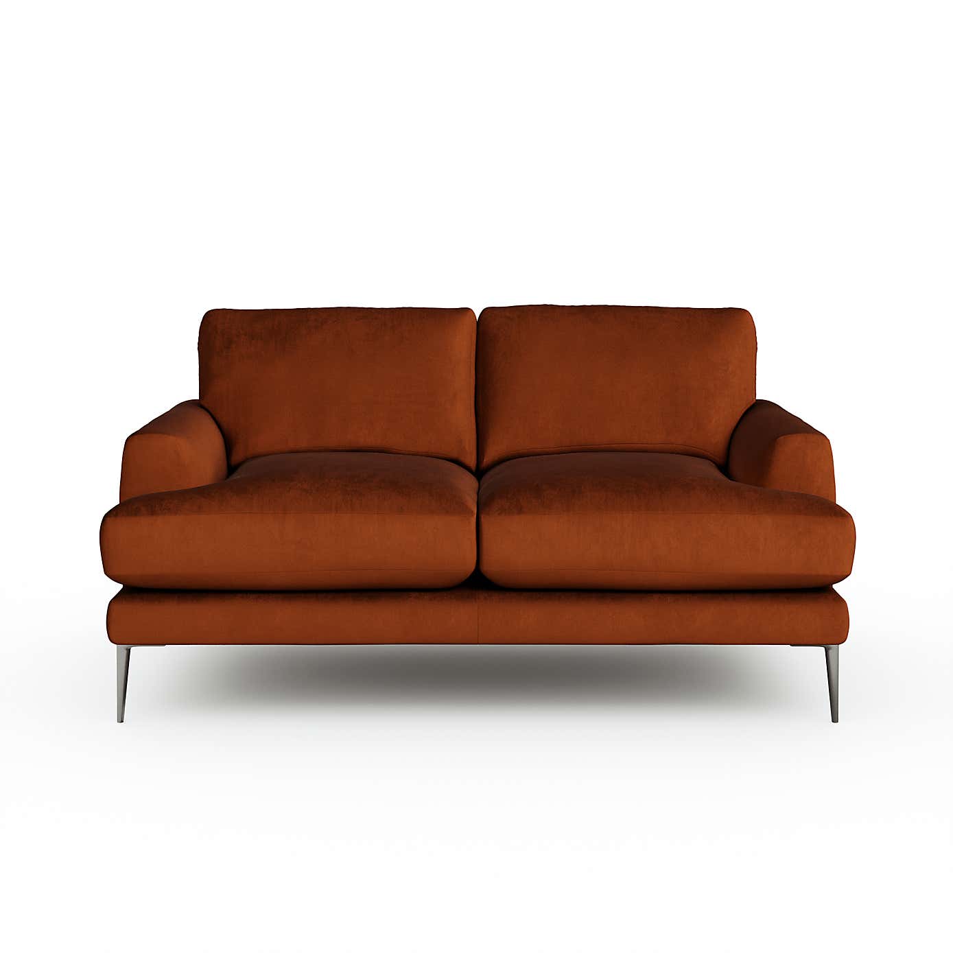 Lawson Matte Plush Velvet 2 Seater Sofa