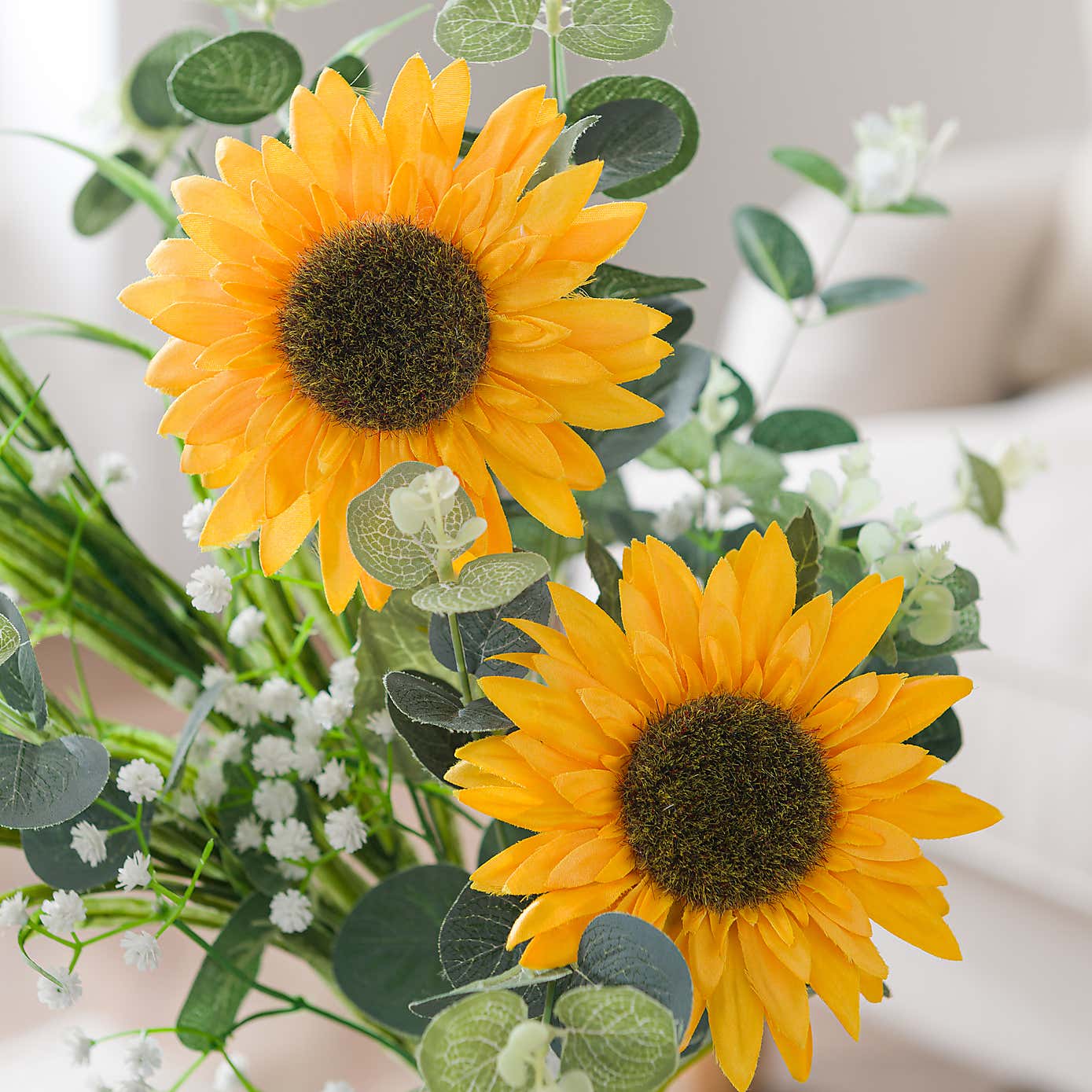 Artificial Sunflower Letterbox Bouquet