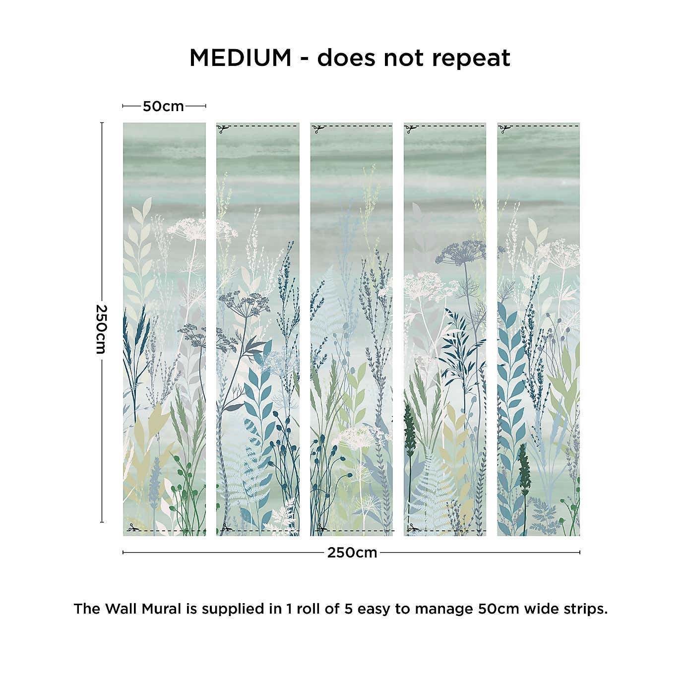 Meadow Grasses Mural