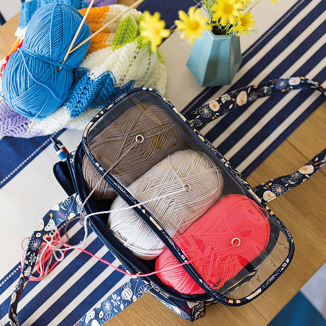 Enchanted Park Knitting Bag