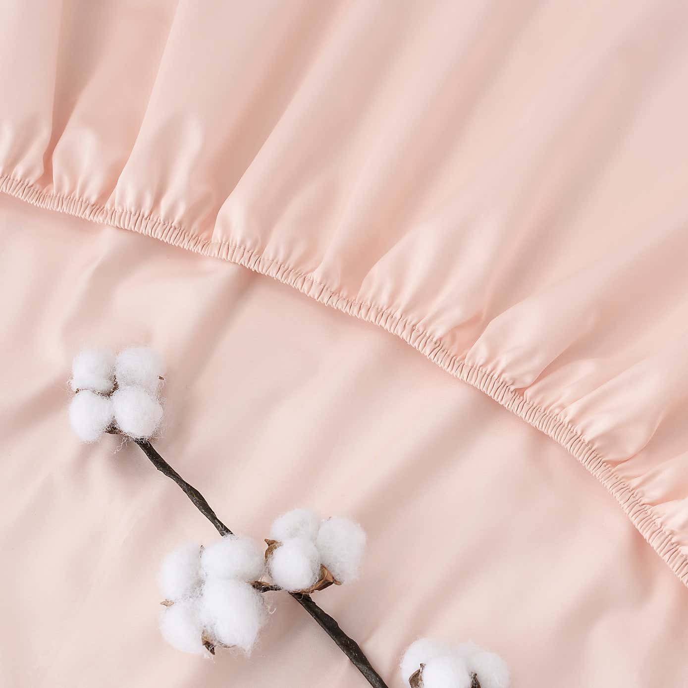 Dorma 300 Thread Count 100% Cotton Sateen Plain Fitted Sheet