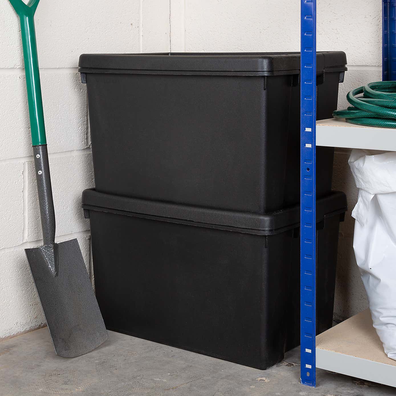 Wham Bam Set of 2 Stackable Boxes & Lids