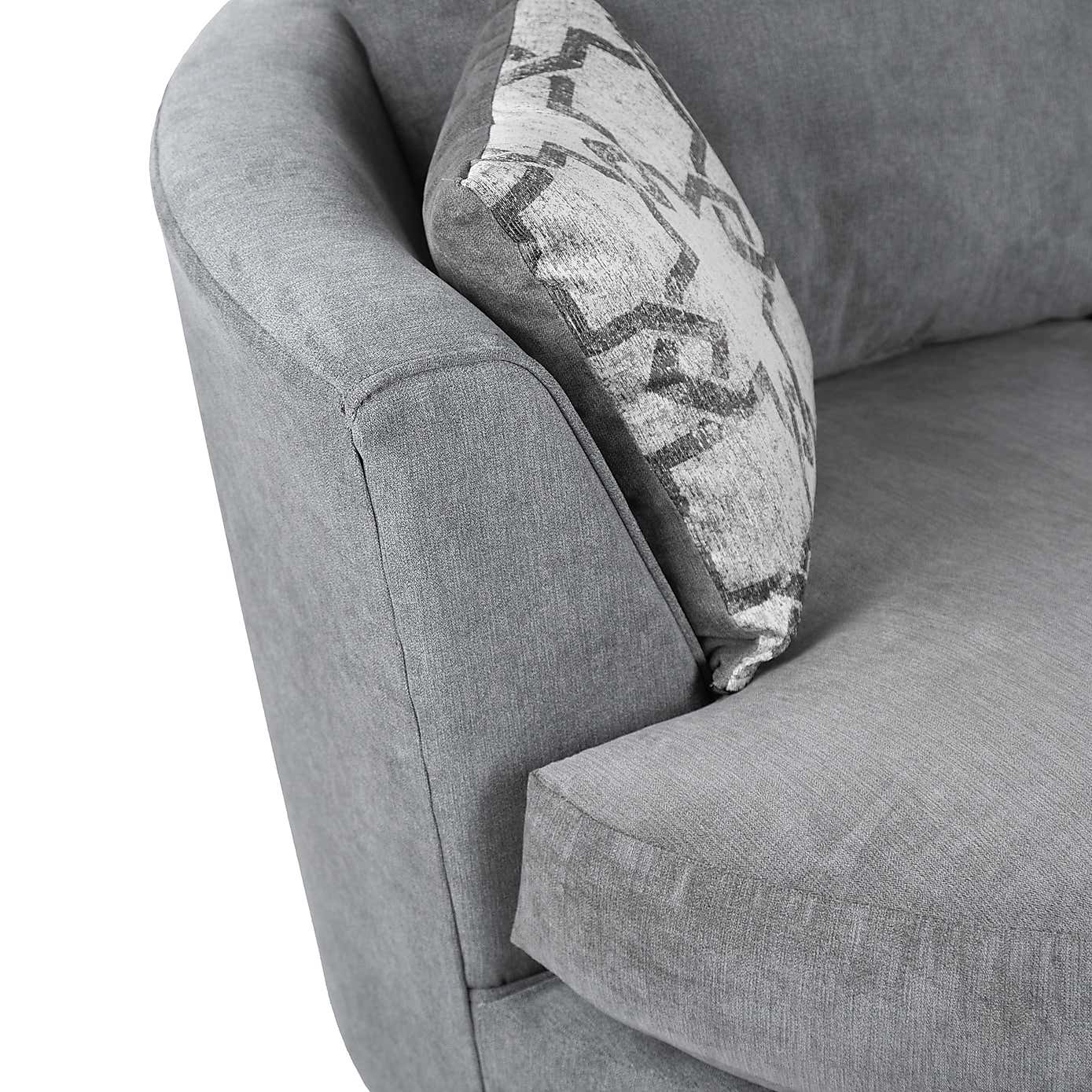 Brushed Chenille Combo Fabric Sample