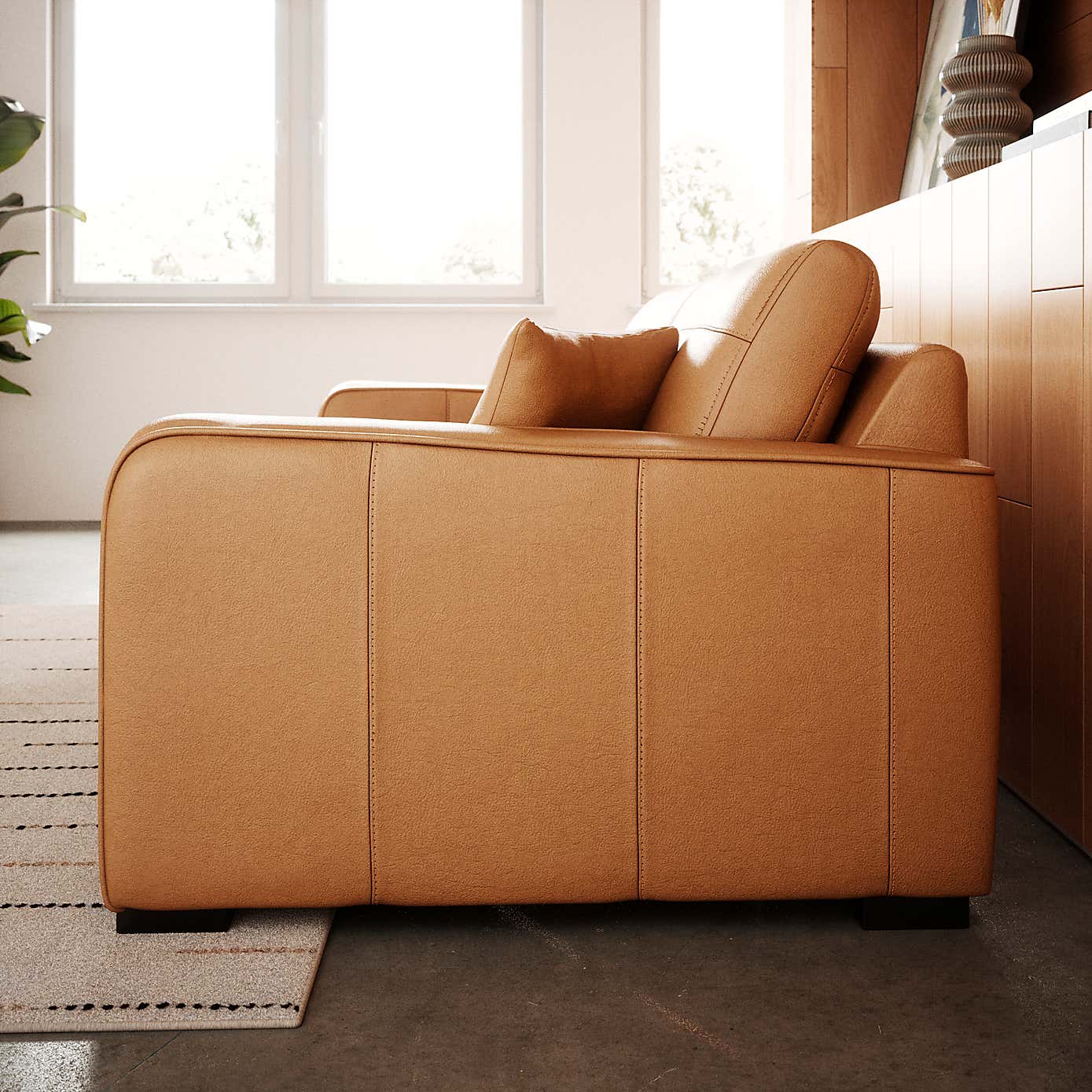 Carson Vintage Leather 3 Seater Sofa