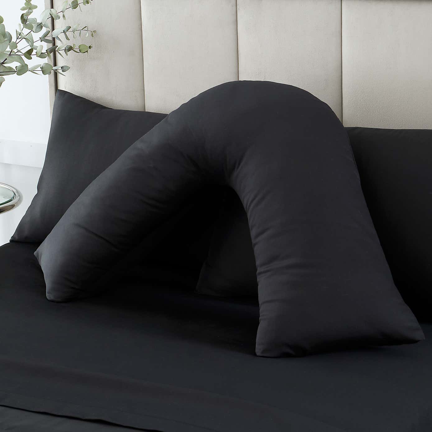 Hotel T230 Cotton Sateen V-Shape Pillowcase