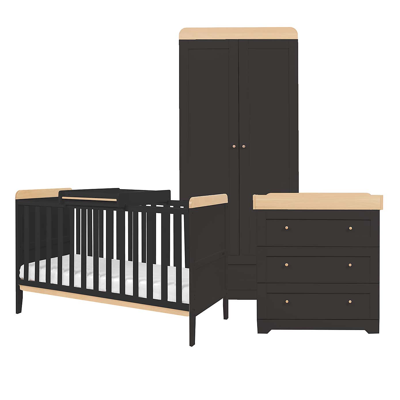 Tutti Bambini Rio 3 Piece Nursery Furniture Set
