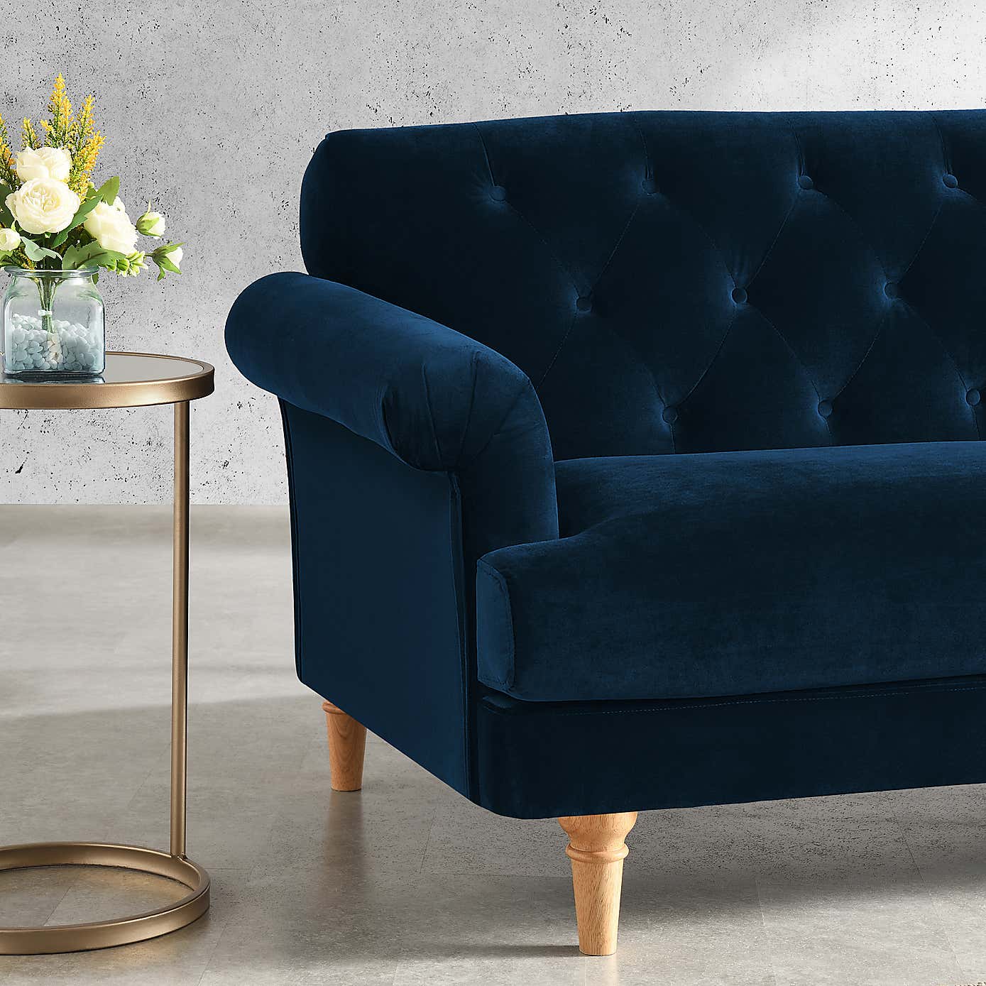 Jazz Velvet 3 Seater Sofa