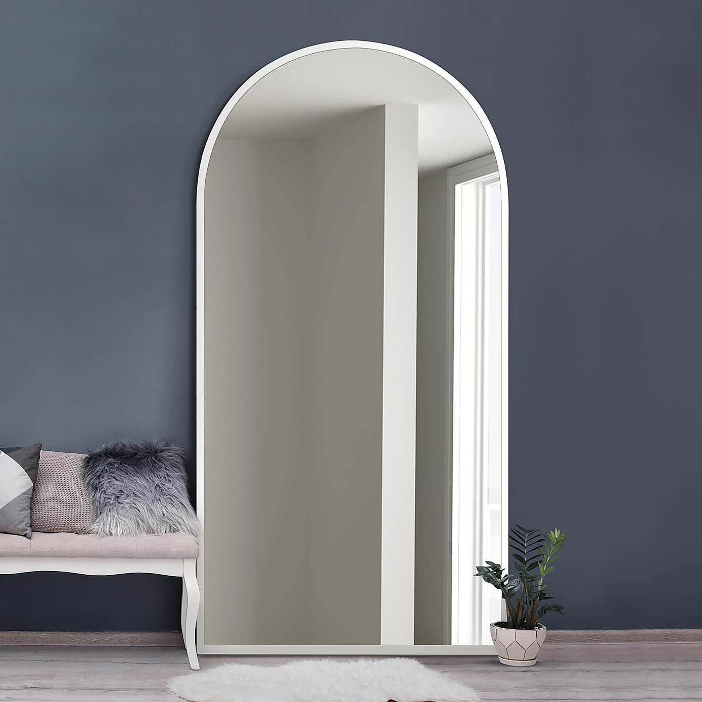 Arcus Arched Indoor Outdoor Full Length Wall Mirror