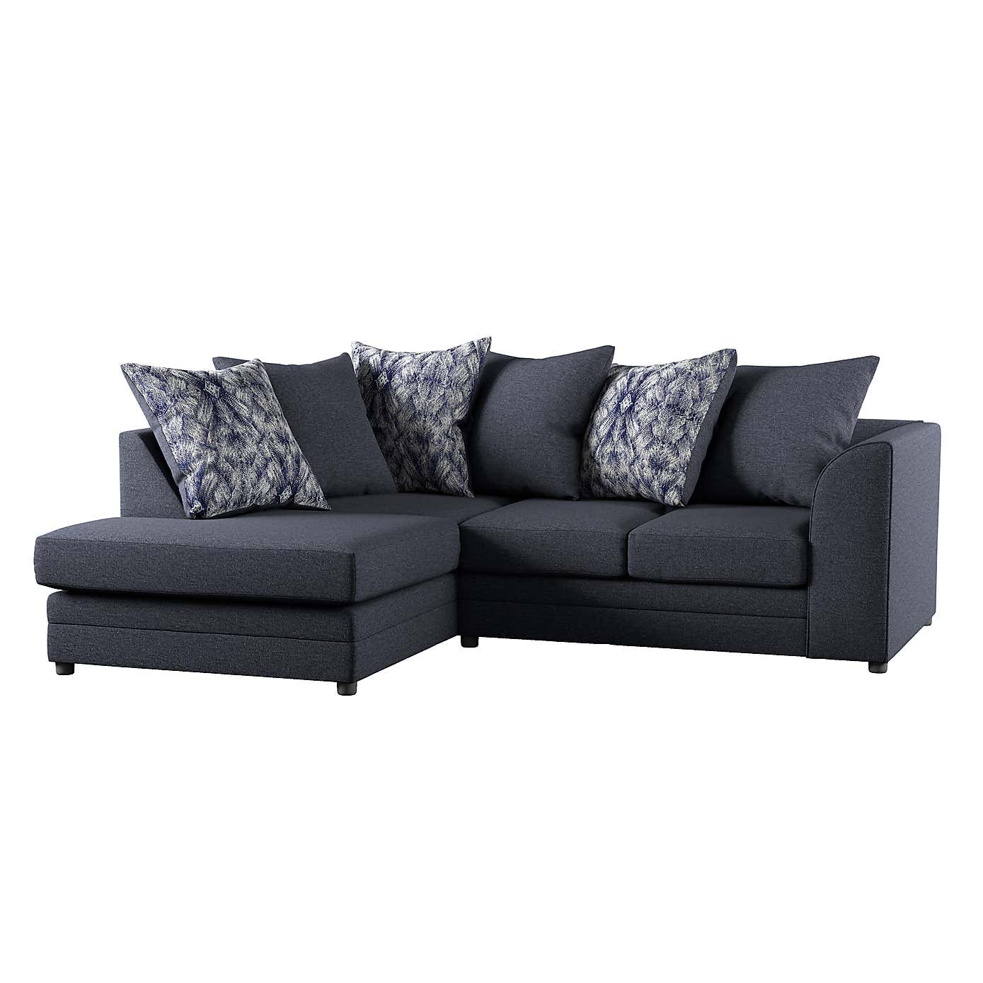 Washington Chenille Small Corner Sofa