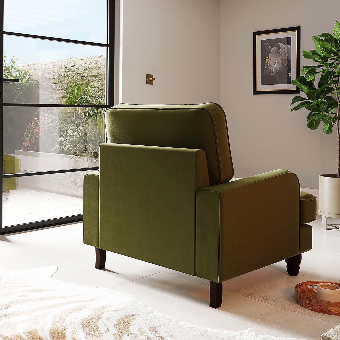 Beatrice Velvet Armchair