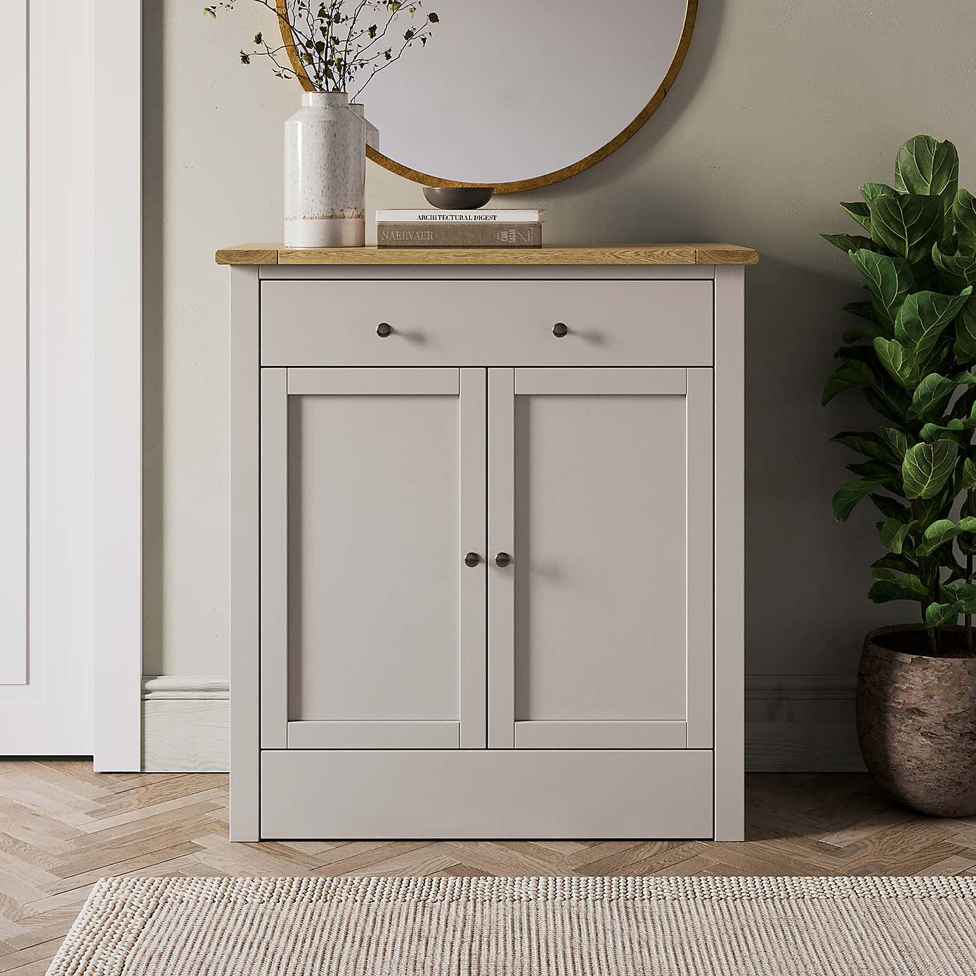 Olney Hallway Shoe Storage Unit, Stone