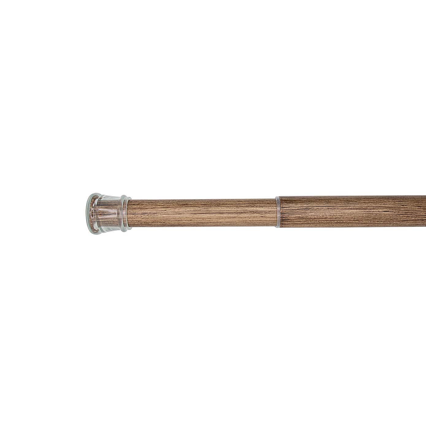 Wood Finish 22/25mm Extendable Tension Rod
