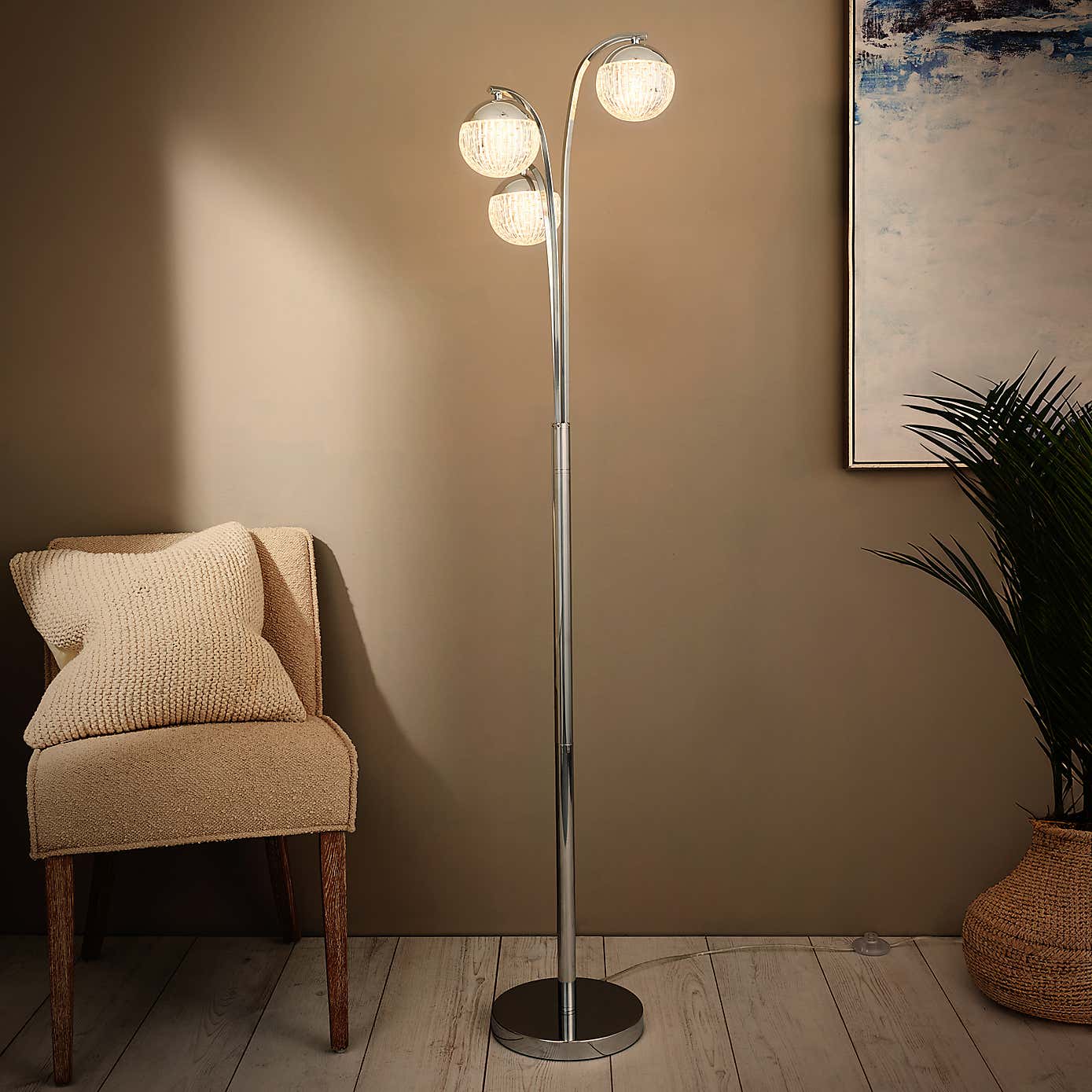 Valence 3 Light Floor Lamp