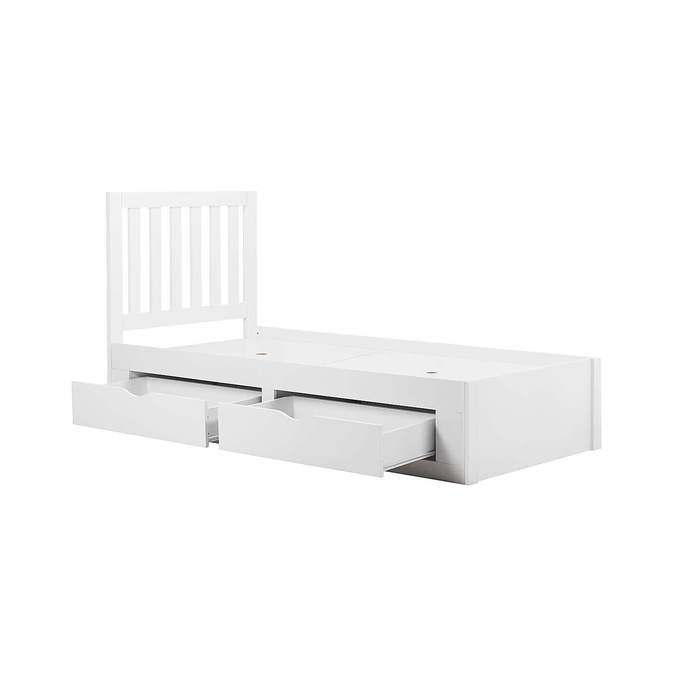 Appleby Single Bed, White