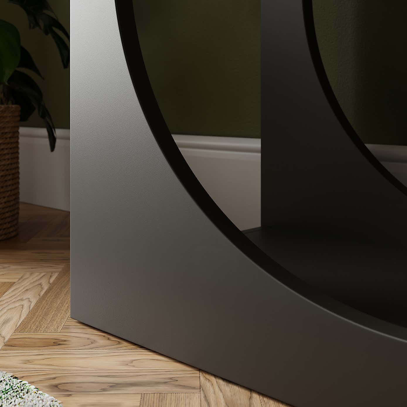 Albourne Tall Bookcase, Oak Effect