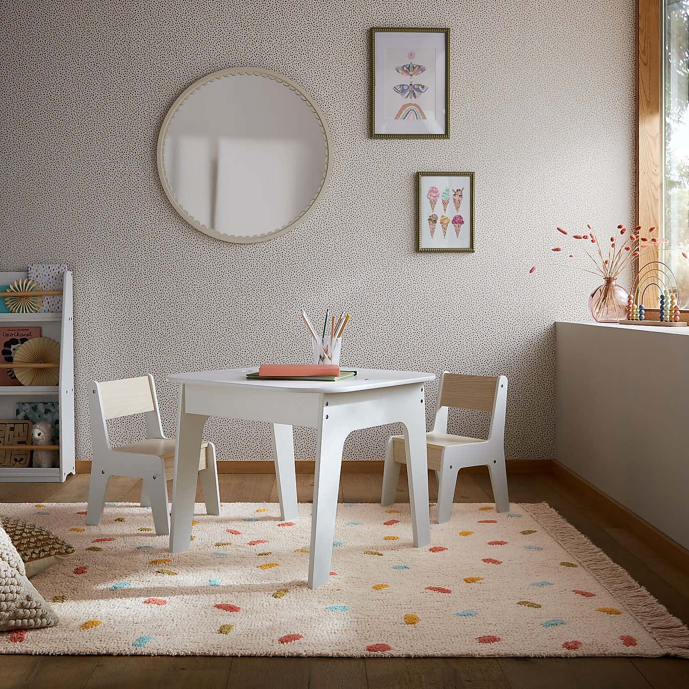 Confetti Berber Kids Cotton Rug