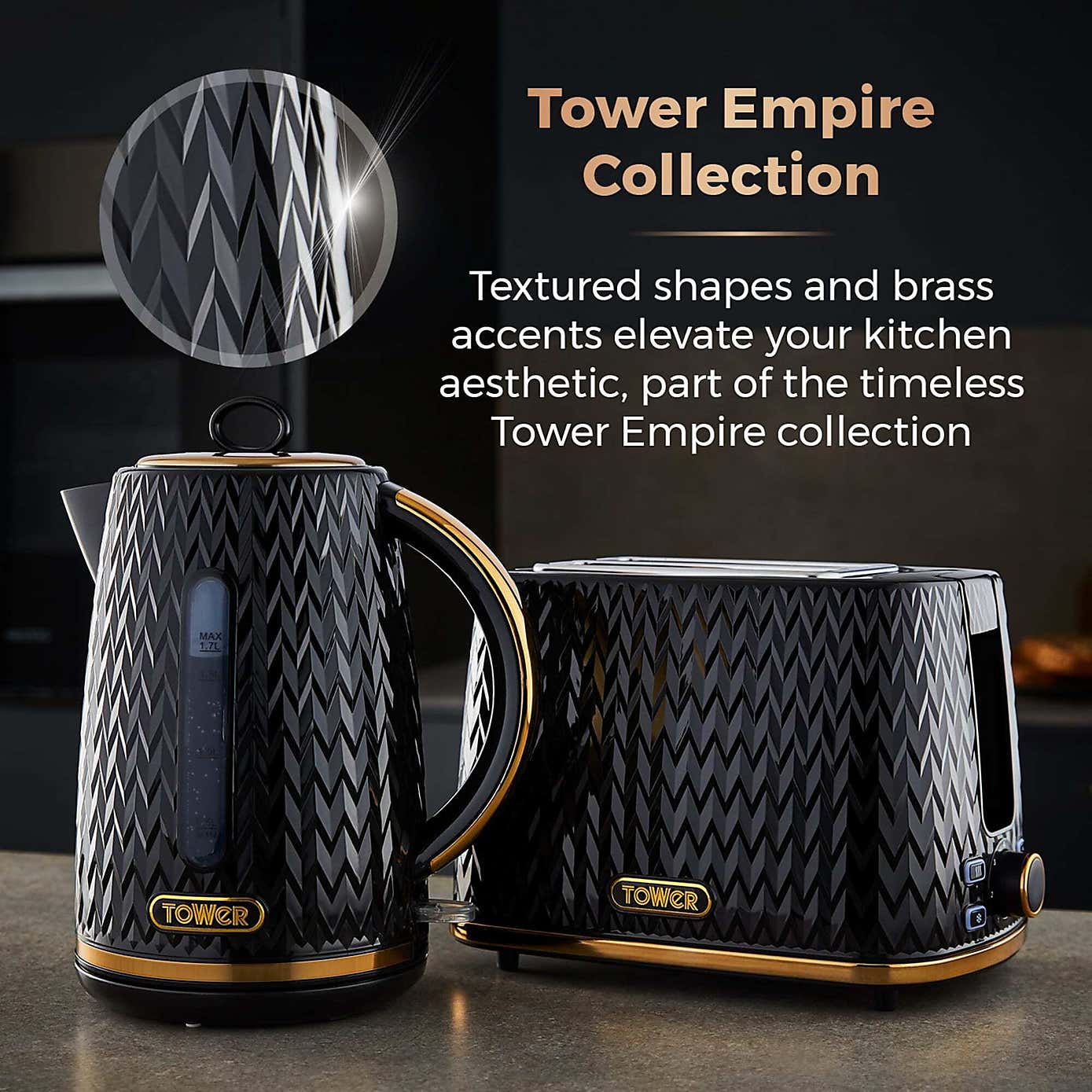 TOWER Empire 1.7L Kettle