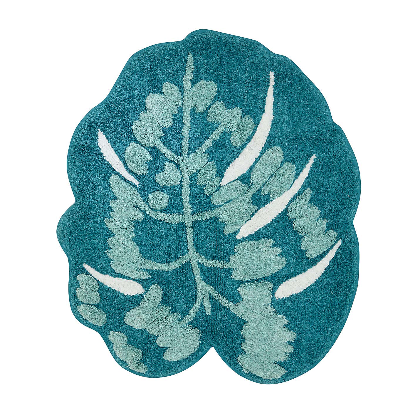 Leaf Green Bath Mat