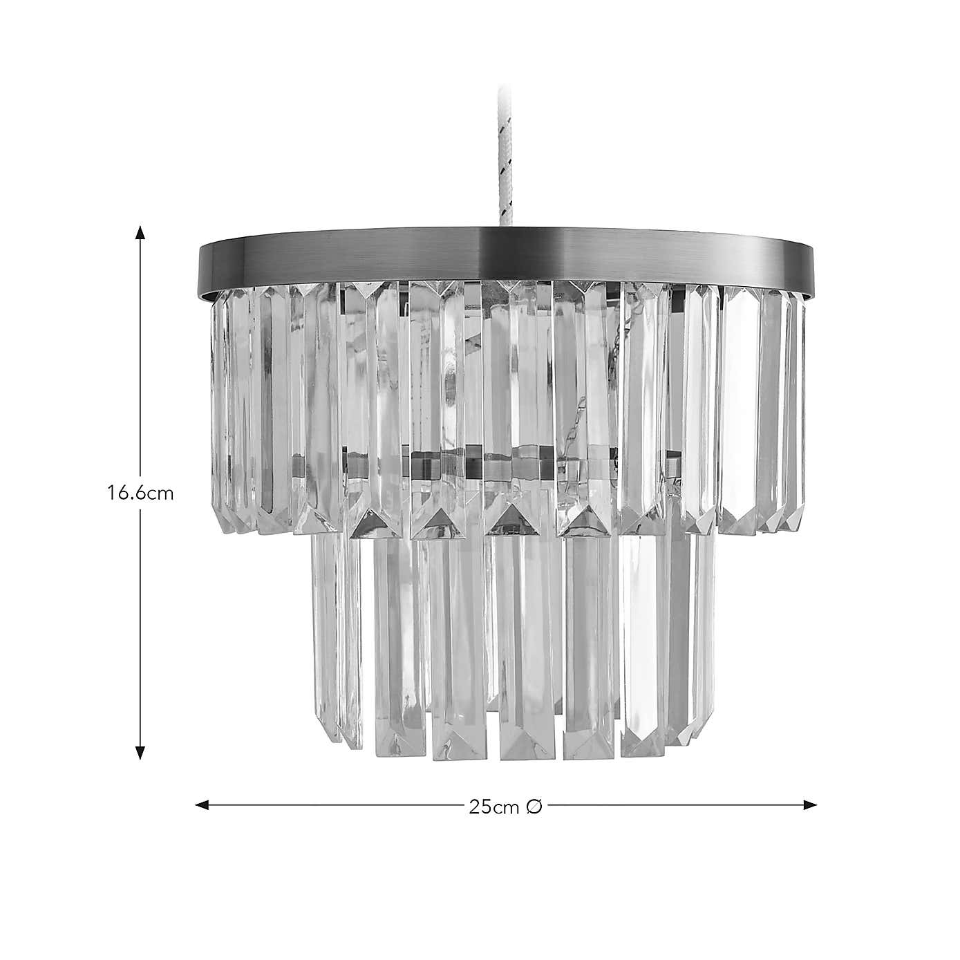 Audra Easy Fit Pendant Shade