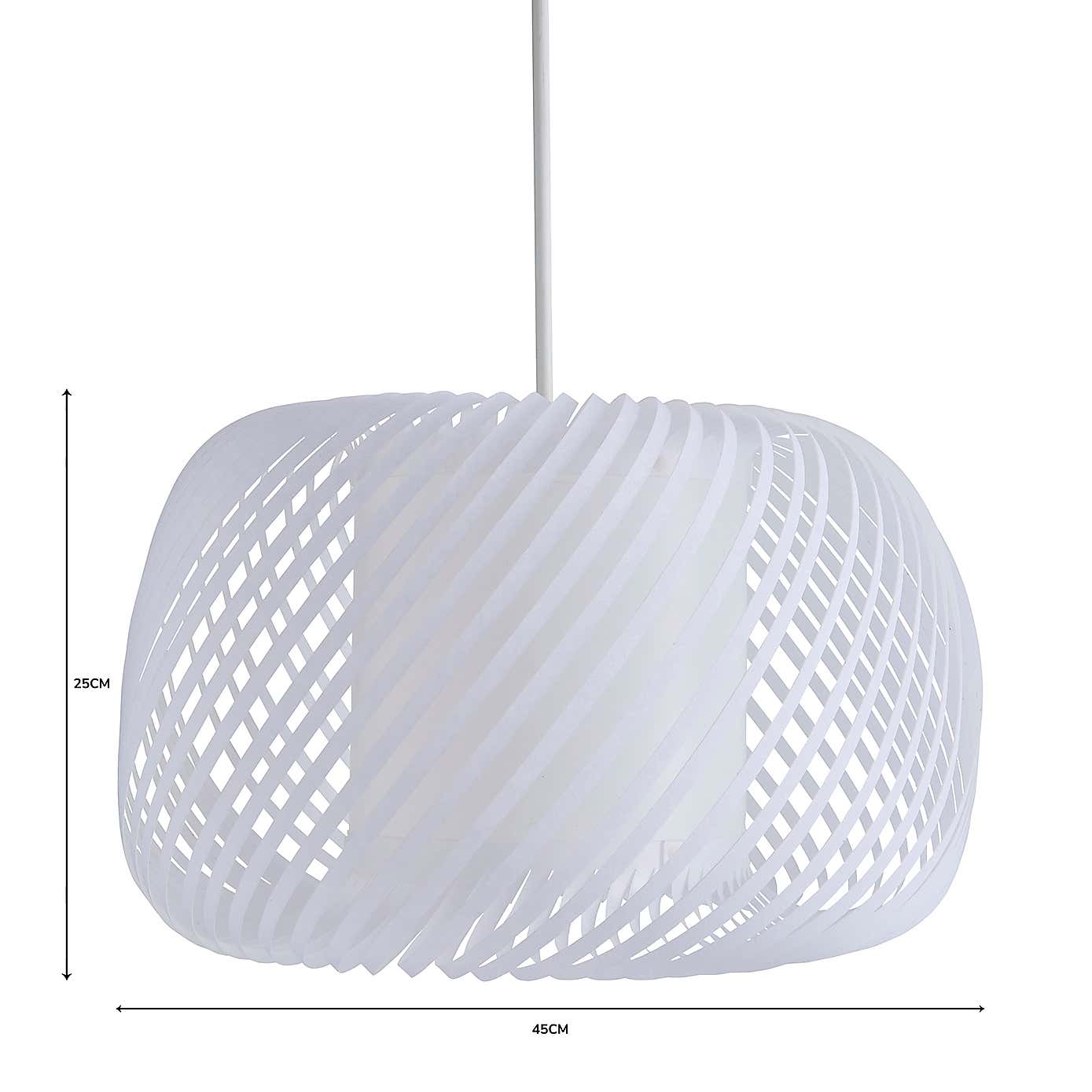 Elements Presley Easy-Fit Pendant Shade