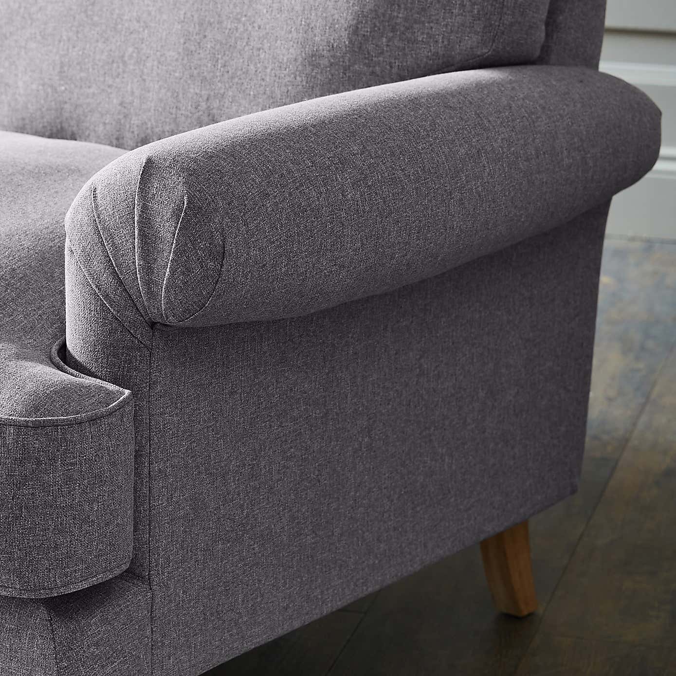 Jolene Soft Texture Corner Chaise Sofa