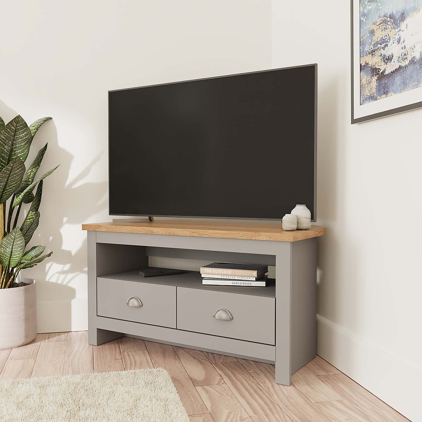 Lancaster Corner TV Stand