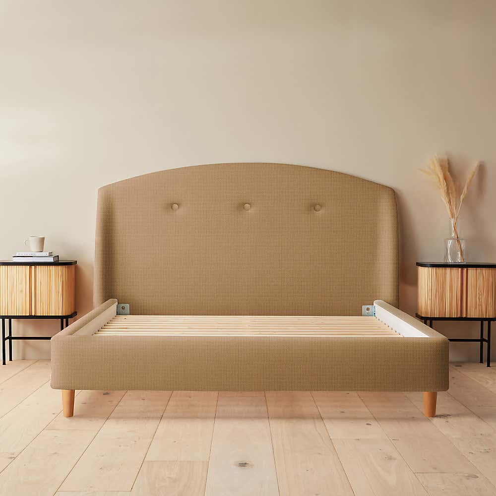 Silentnight Evana Bed Frame, Woven