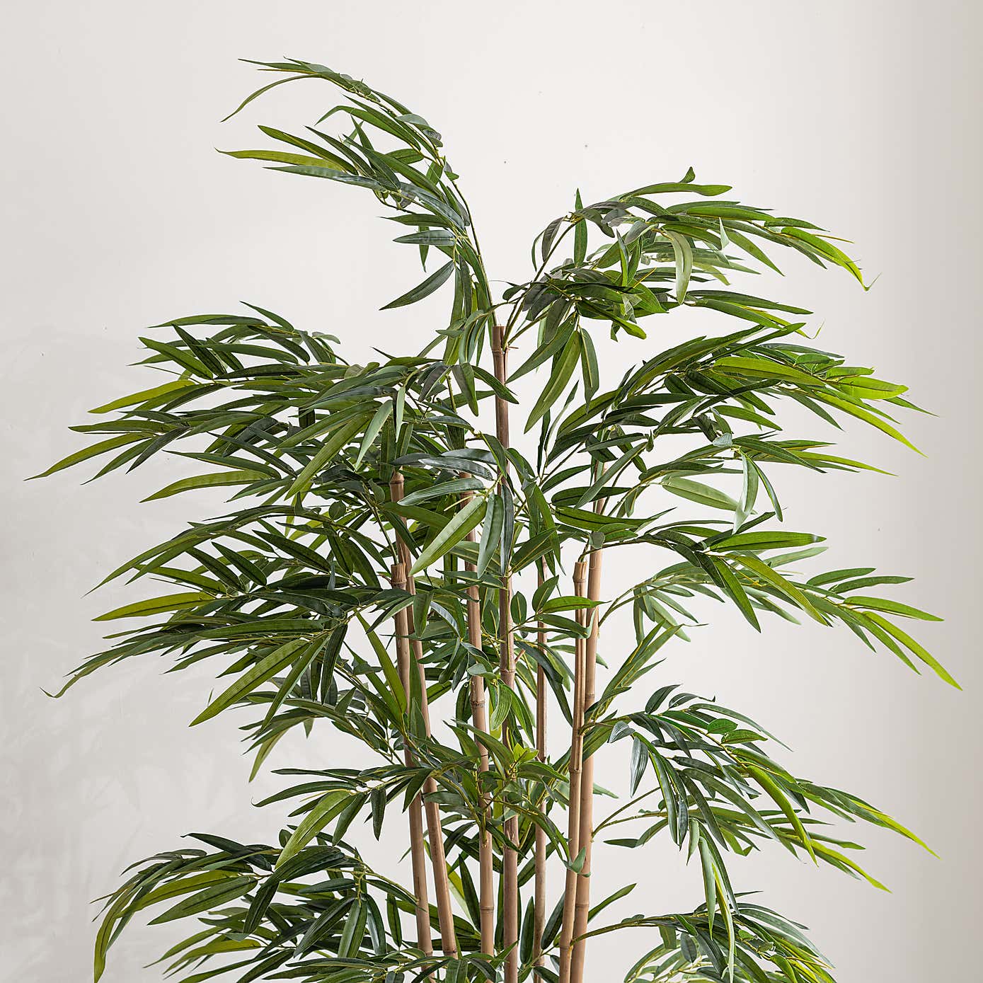 Artificial Natural Bamboo Tree in Black Plant Pot