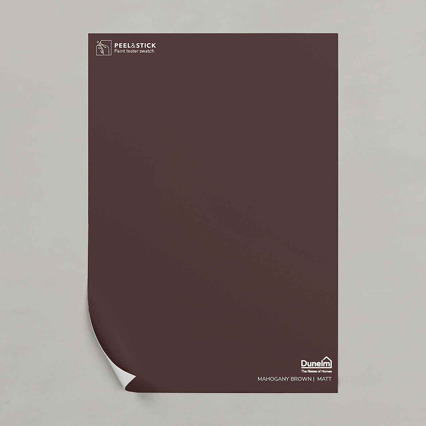 Dunelm Mahogany Brown Matt Emulsion Paint