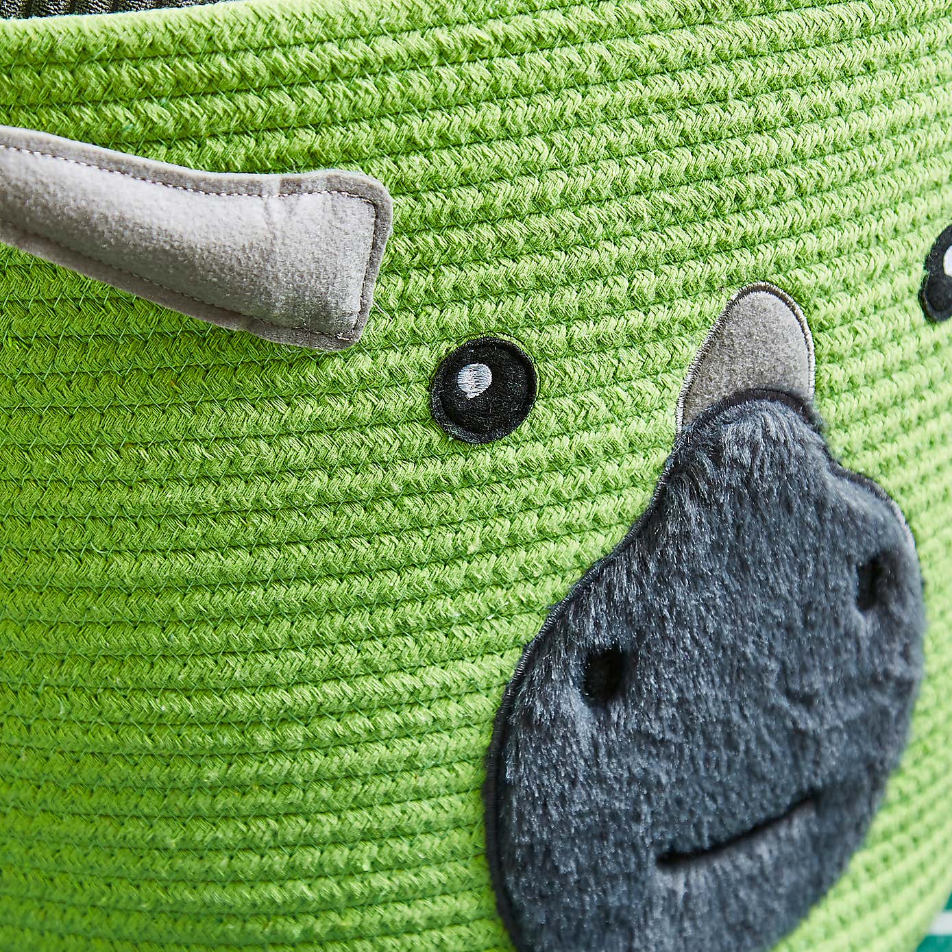 Triceratops Fabric Storage Basket