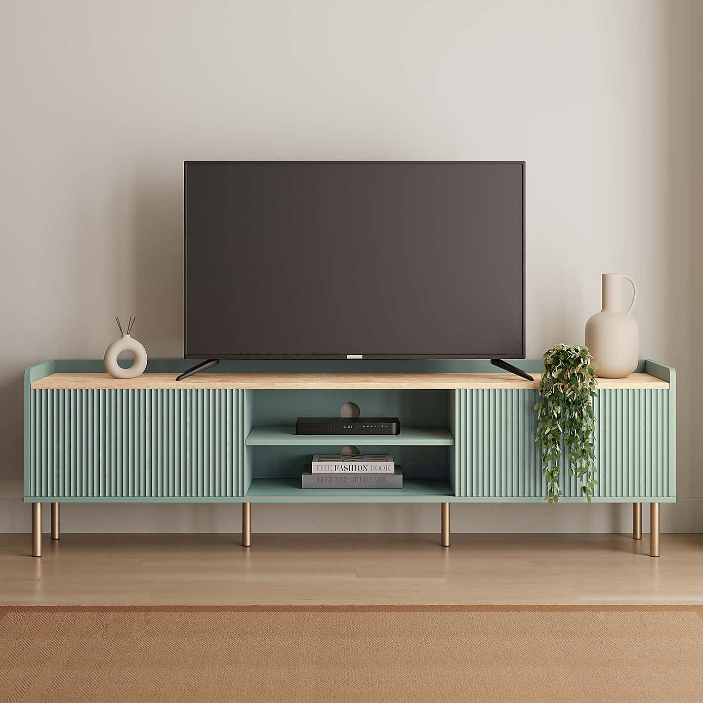 Georgi Extra Wide TV Unit Black