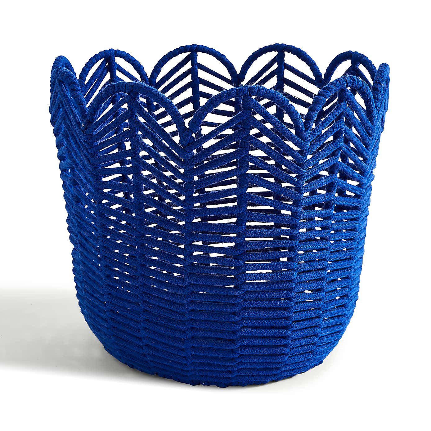 Chevron Rope Storage Basket