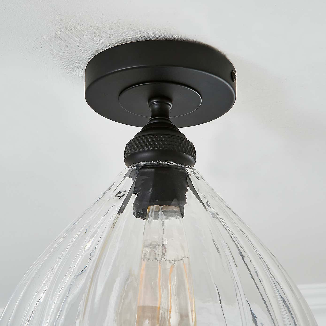 Churchgate Allexton Flush Ceiling Fitting