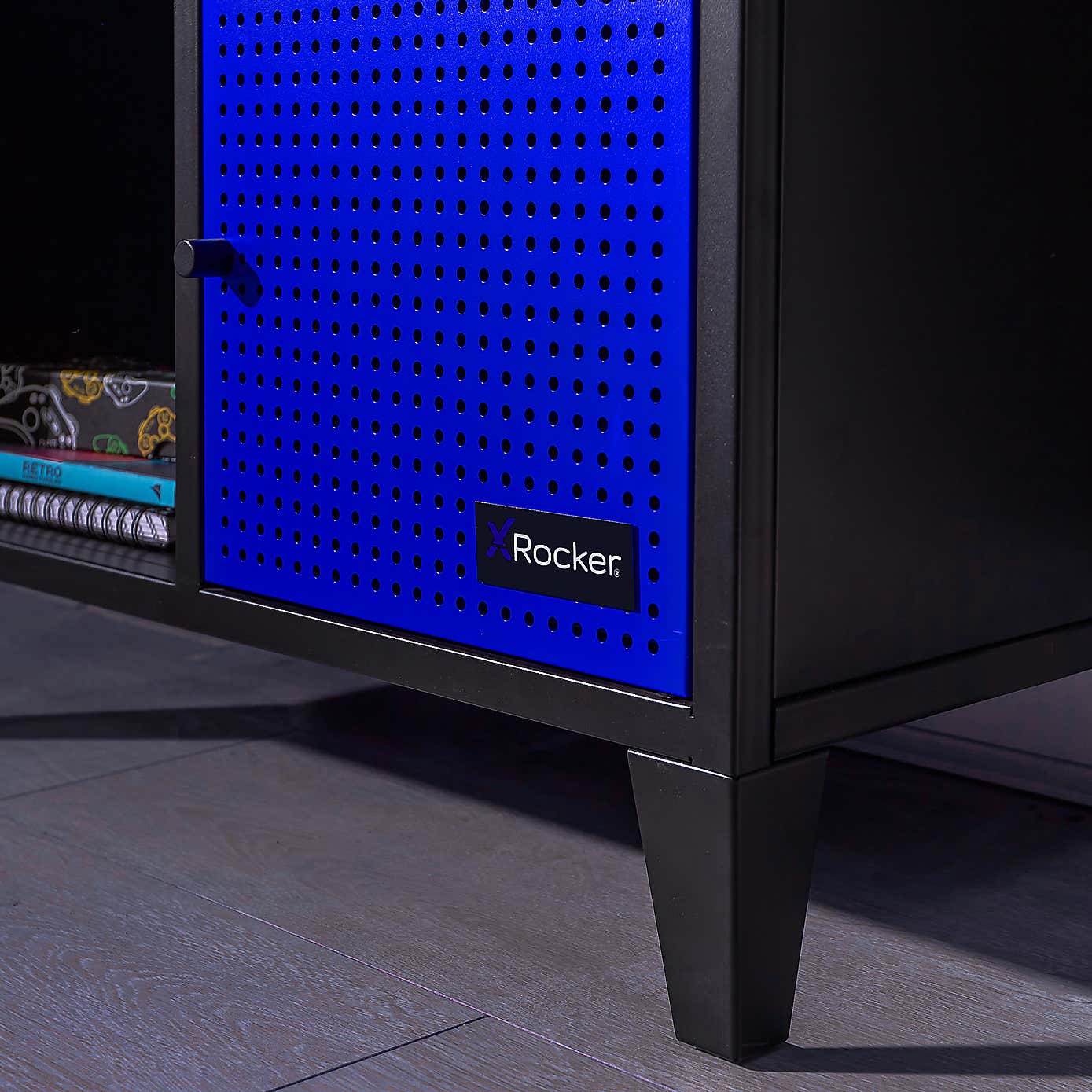 X Rocker Mesh Tek Tall 6 Cube Storage Unit