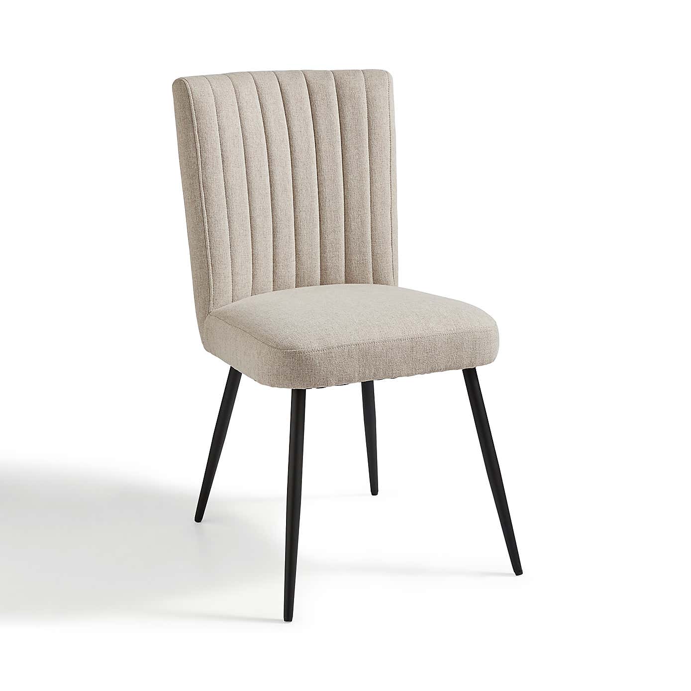 Taylor Dining Chair, Natural Fabric