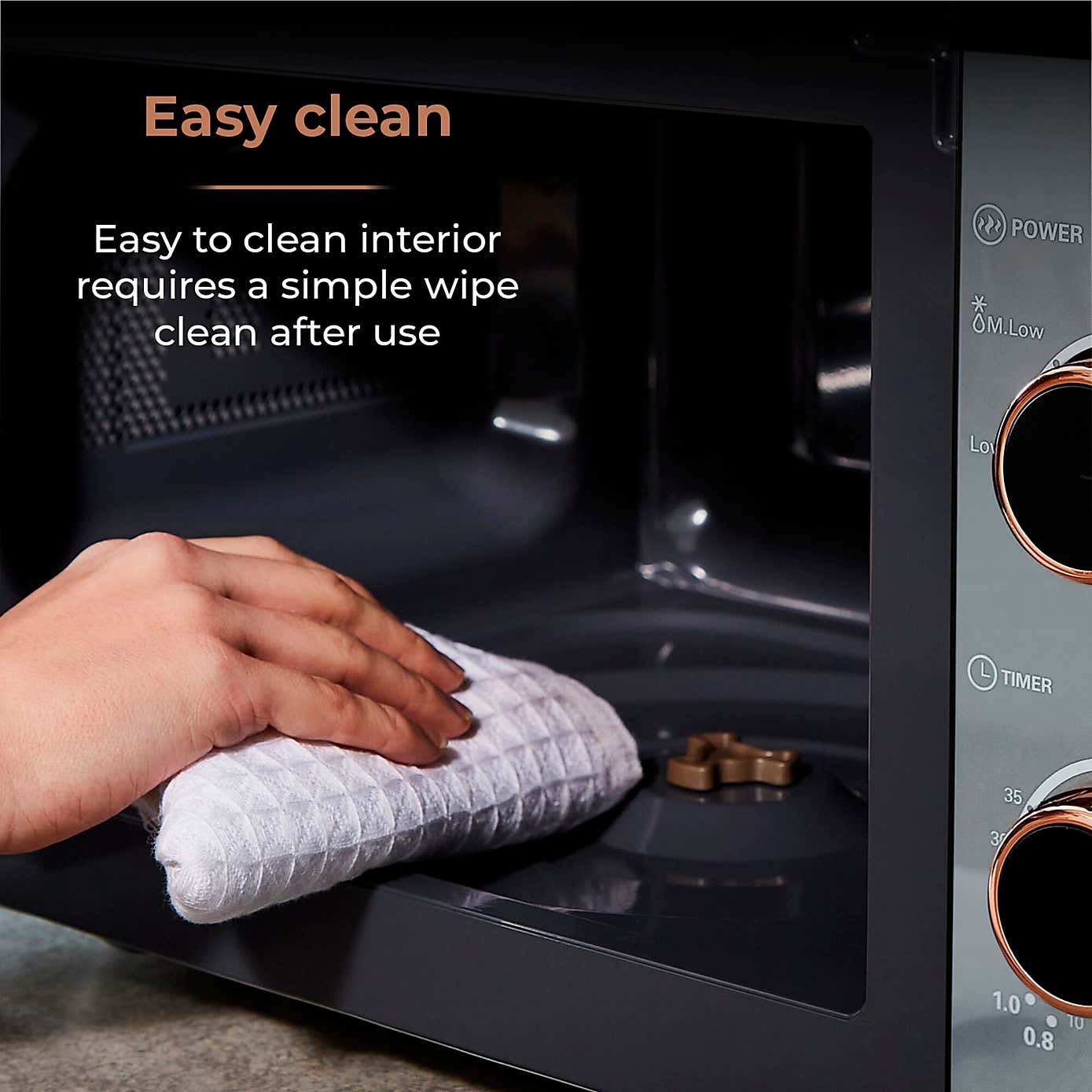 TOWER Cavaletto 20L Manual Microwave