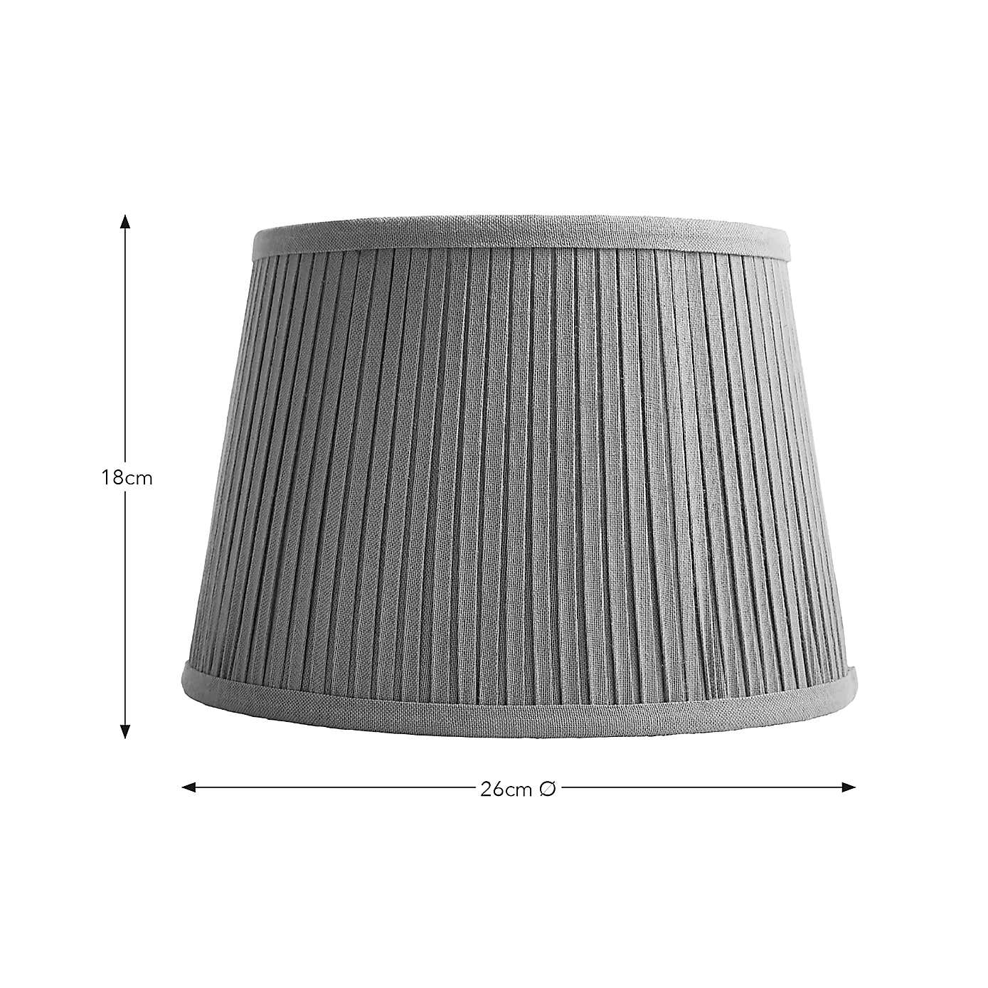 Polly Pleated Drum Lamp Shade