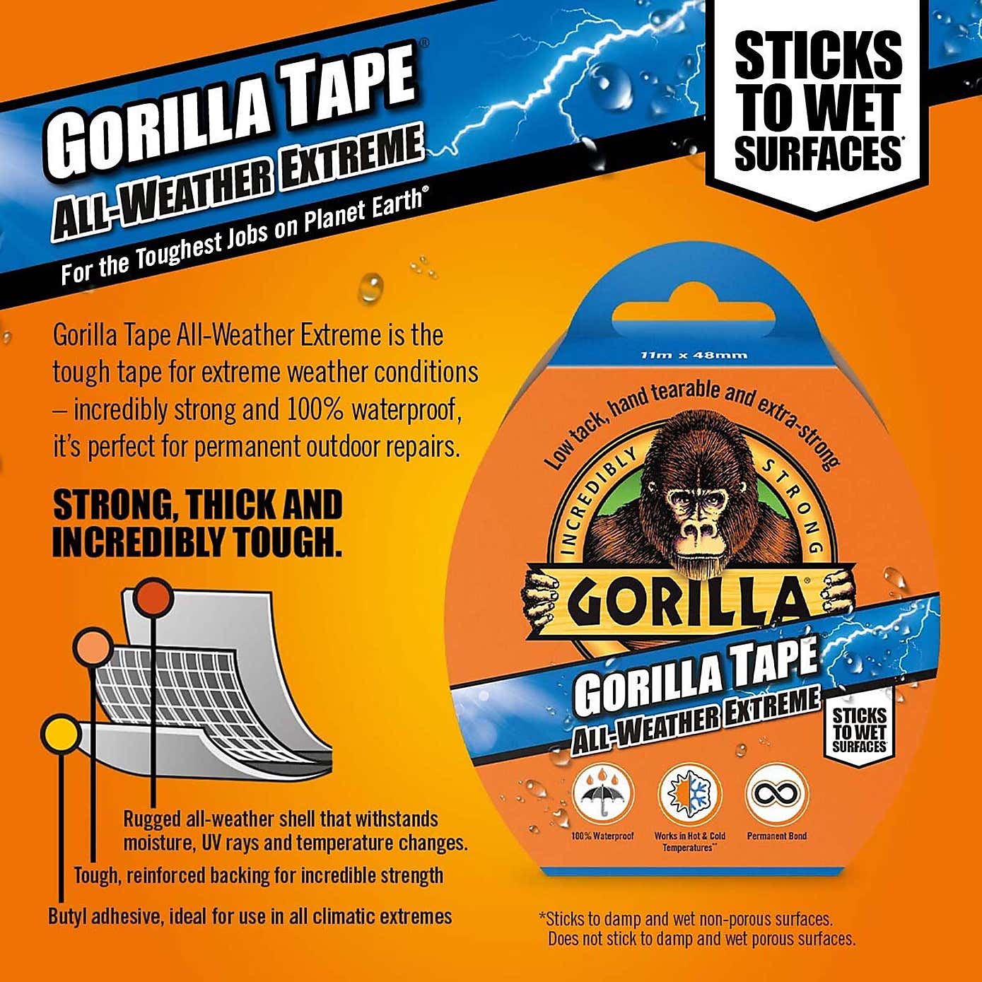 Gorilla All Weather Tape