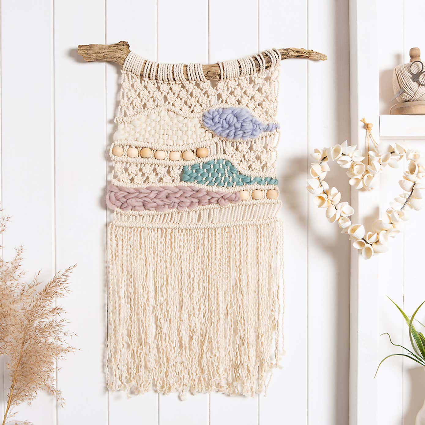 Wool Couture Macrame Weave Craft Kit