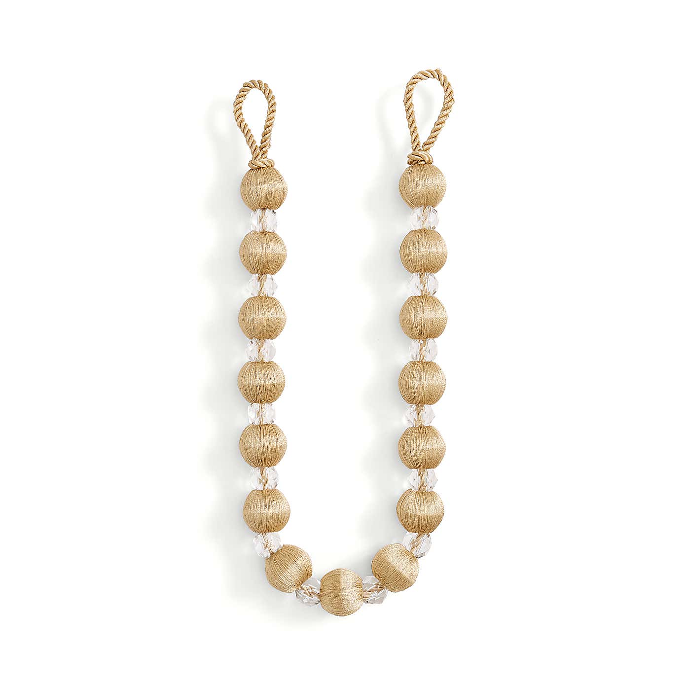 Opulence Gold Tieback