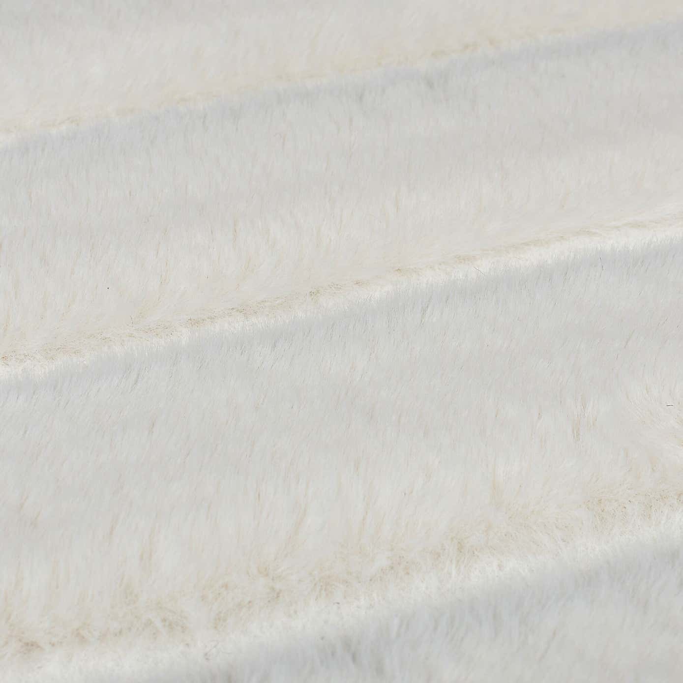 Supersoft Lush Geometric Fux Fur Arch Rug