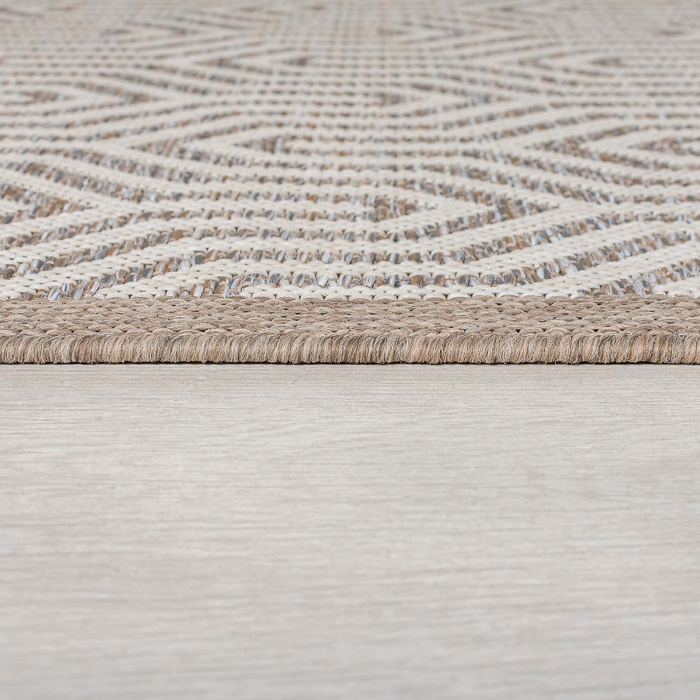 Bellizi Grey Indoor Outdoor Rug