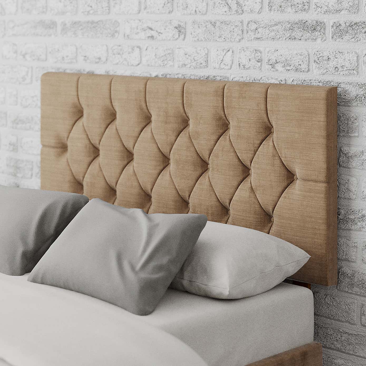 Olivier Firenze Velour Headboard