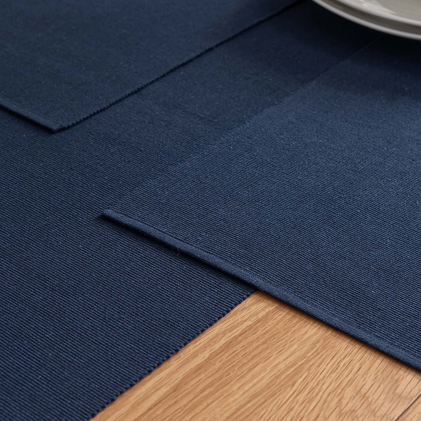 Set of 2 Recycled Ribbed Placemats